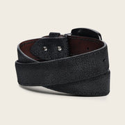 Cinturón vaquero en piel genuina de mantarraya para caballero Cinturones